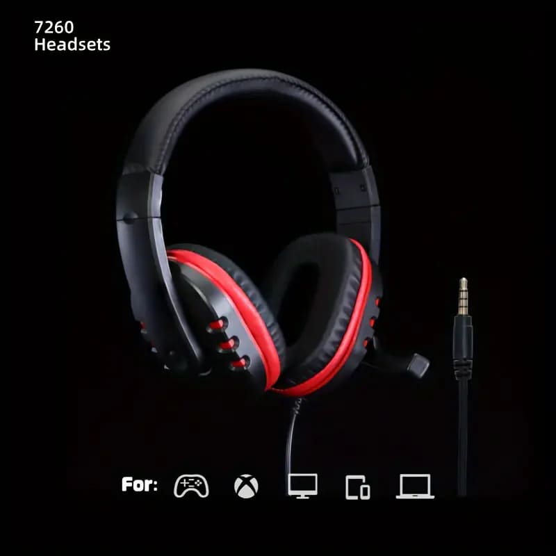 Over-Ear Heavy Bass Gaming Headphones